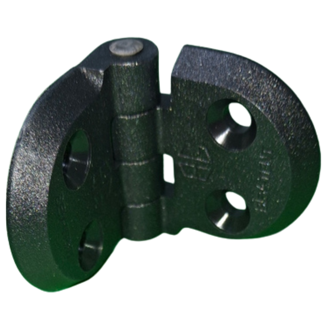 Plastic - Oval Hinge (40x76mm)