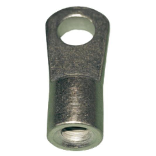 End Clevis Single Eyelet- M6x8x5 - (8mm Hole) -Steel - Black