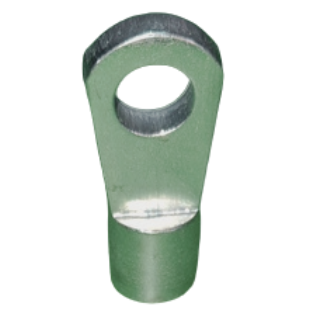 End Clevis Single Eyelet- M6x8x5 - (8mm Hole) -Steel - Black